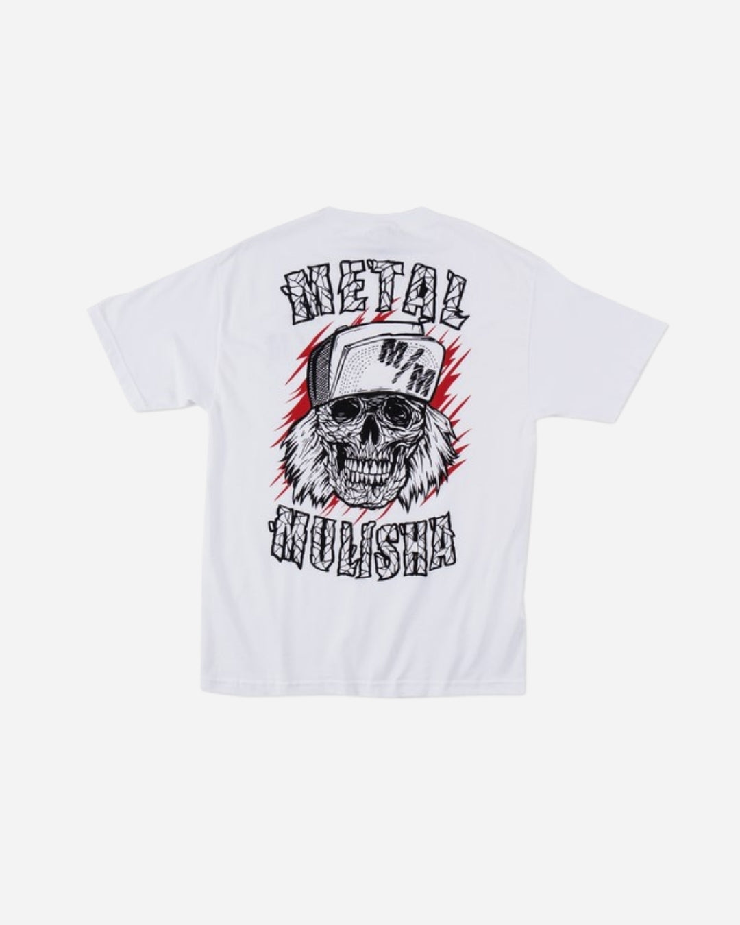 T-shirt Metal Mulisha Cracker - Blanc