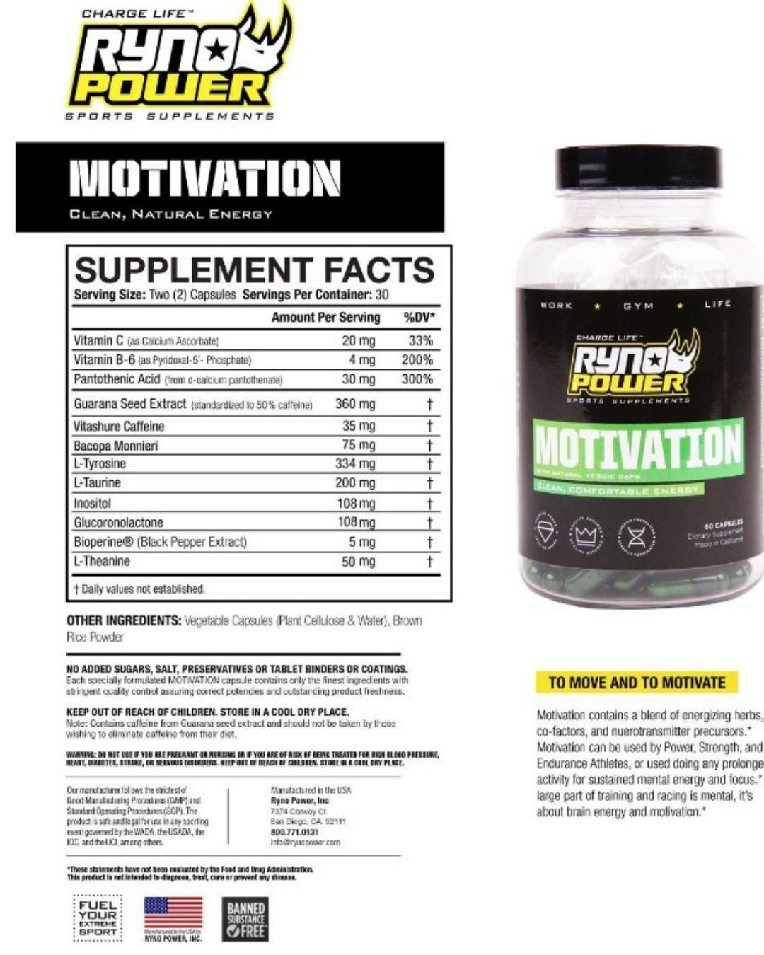 Pack Pré-Workout Ryno Power Combo