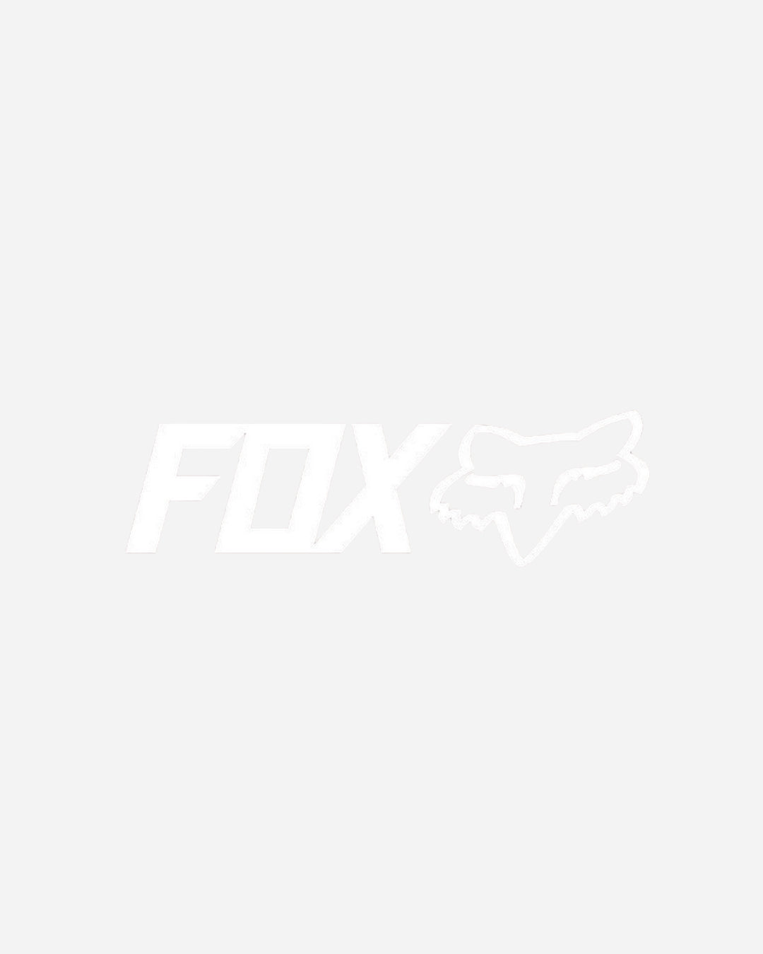 Autocollant Fox Racing Woredmark - Blanc