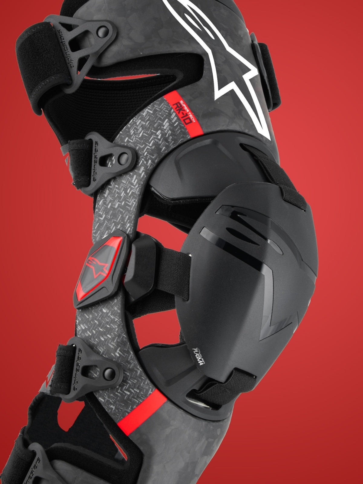 Collection de genouillères pour motocross