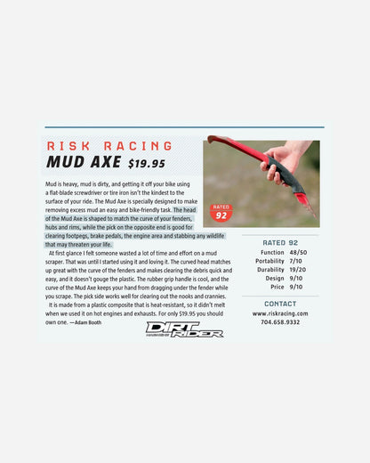 Grattoir à boue Risk Racing MudAxe