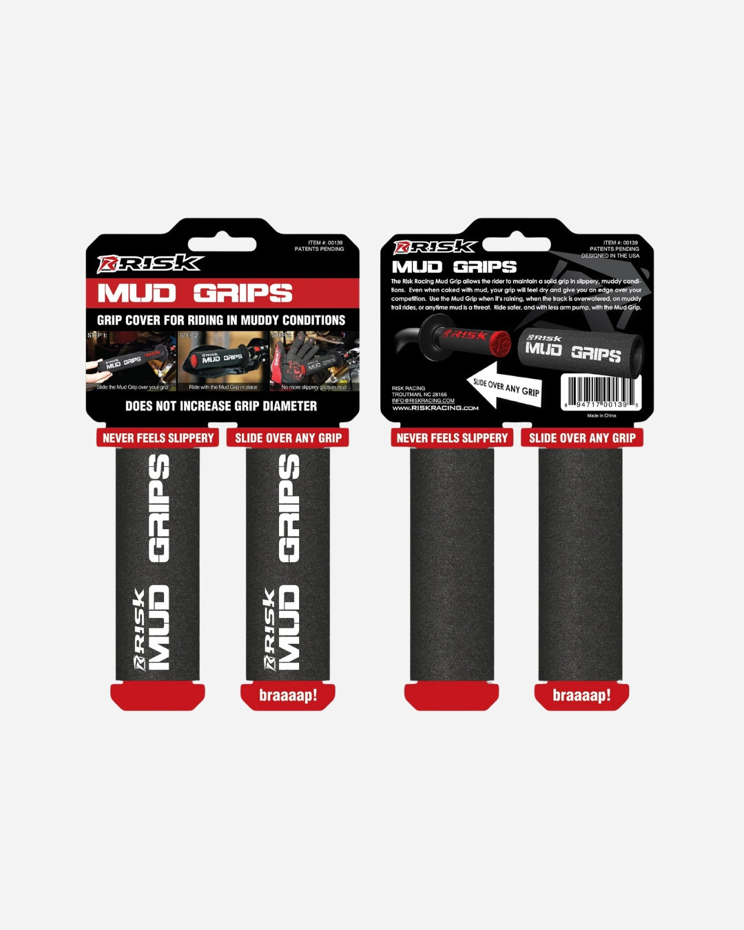 Manopole antifango Risk Racing