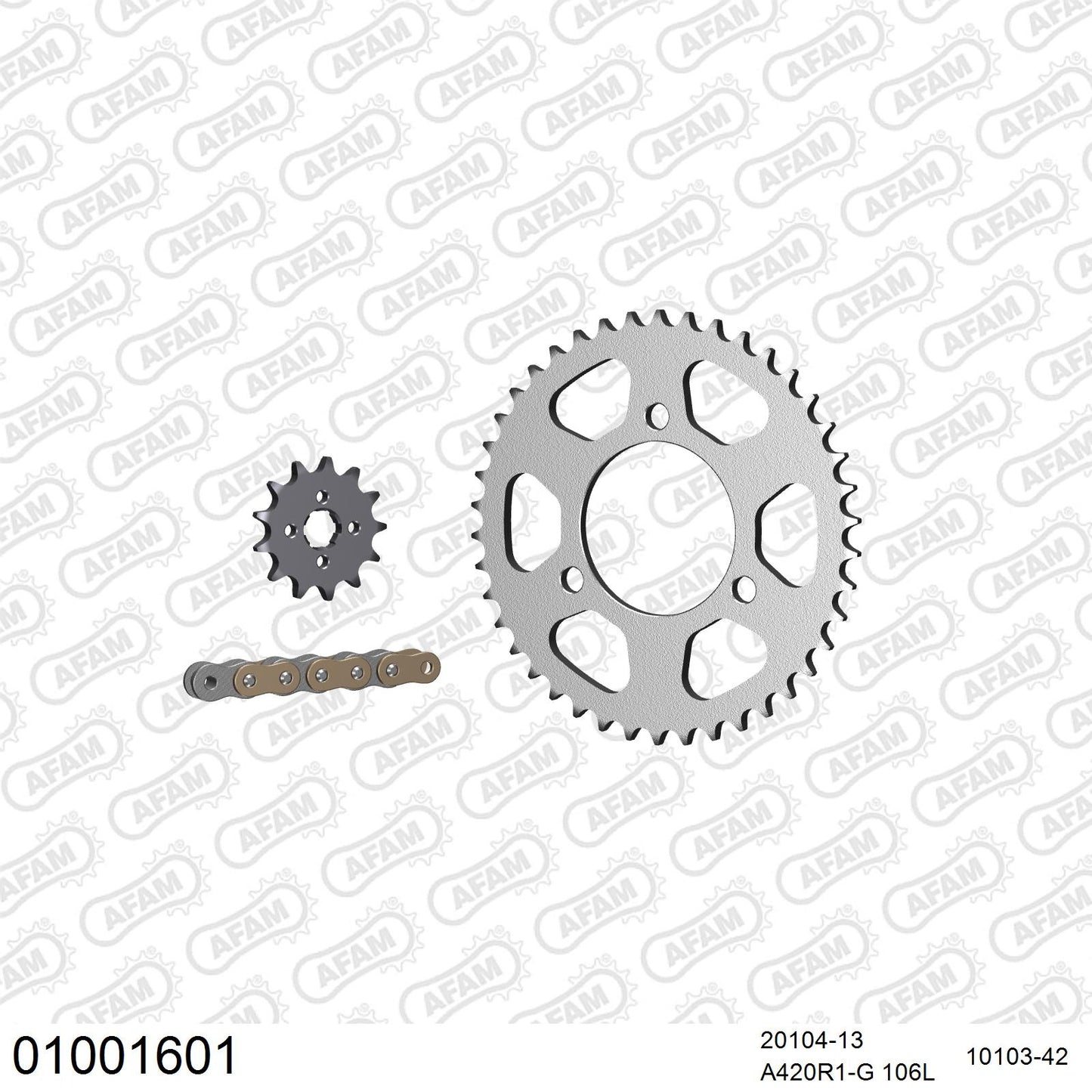 Chaîne AFAM 530 XMR - 106 maillons