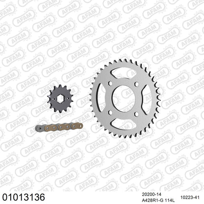 Chaîne AFAM 520 XMR - 114 maillons