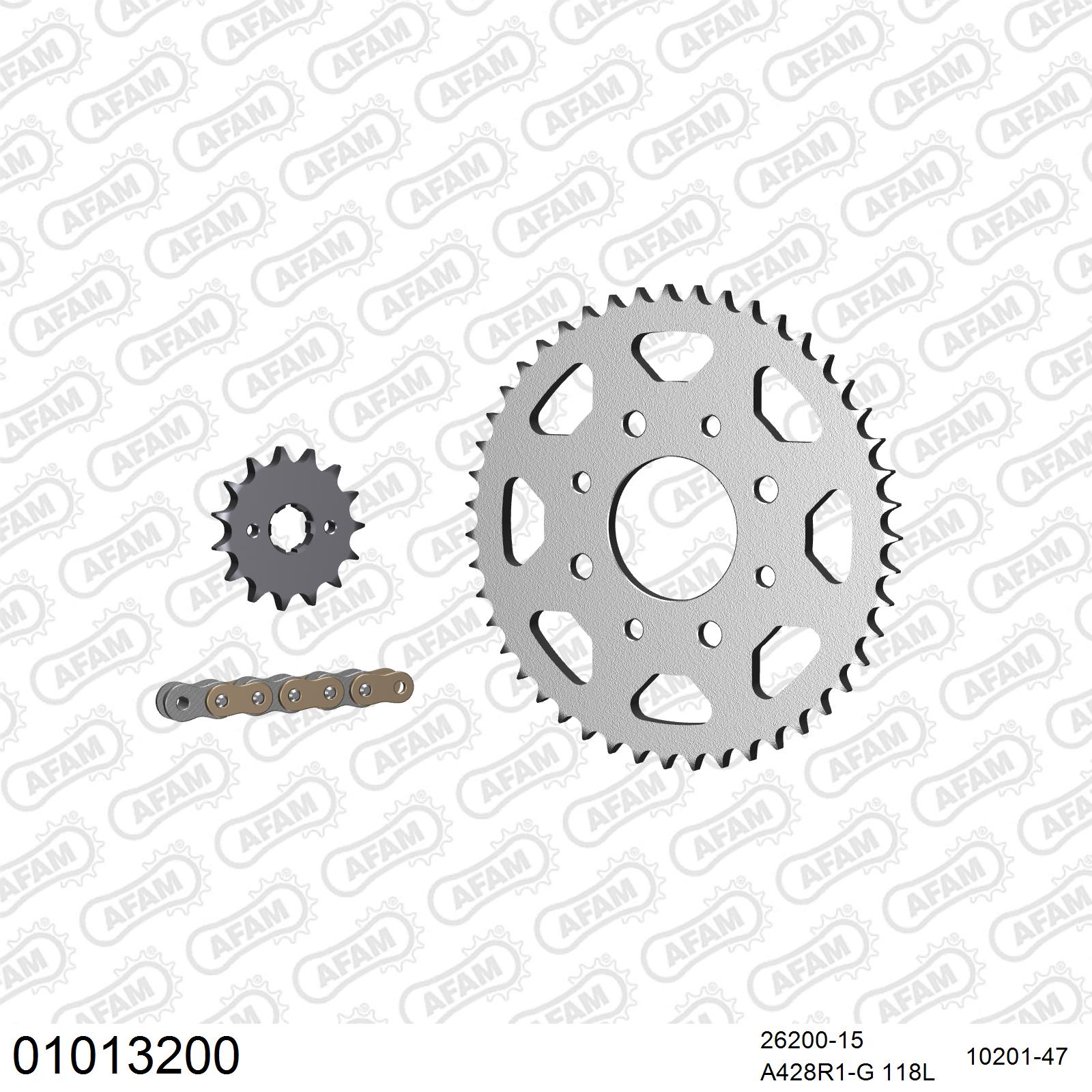 Pignon AFAM 26200 - 15 dents
