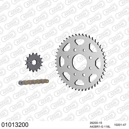 Pignon AFAM 26200 - 15 dents
