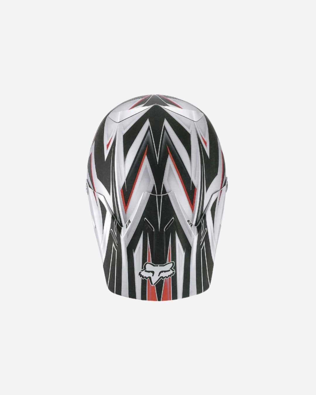 Fox Racing V3 Rennhelm – Mattsilber