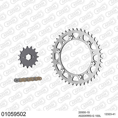Pignon AFAM 20500 - 15 dents