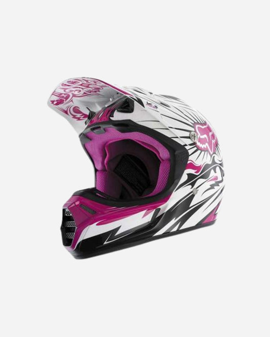 Casco Fox Racing V3 Encor - Nero/Rosa