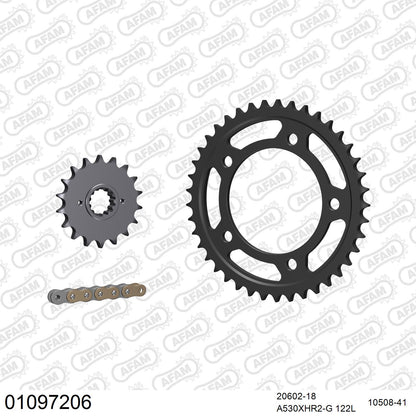 Chaîne AFAM 525 XRR - 122 maillons