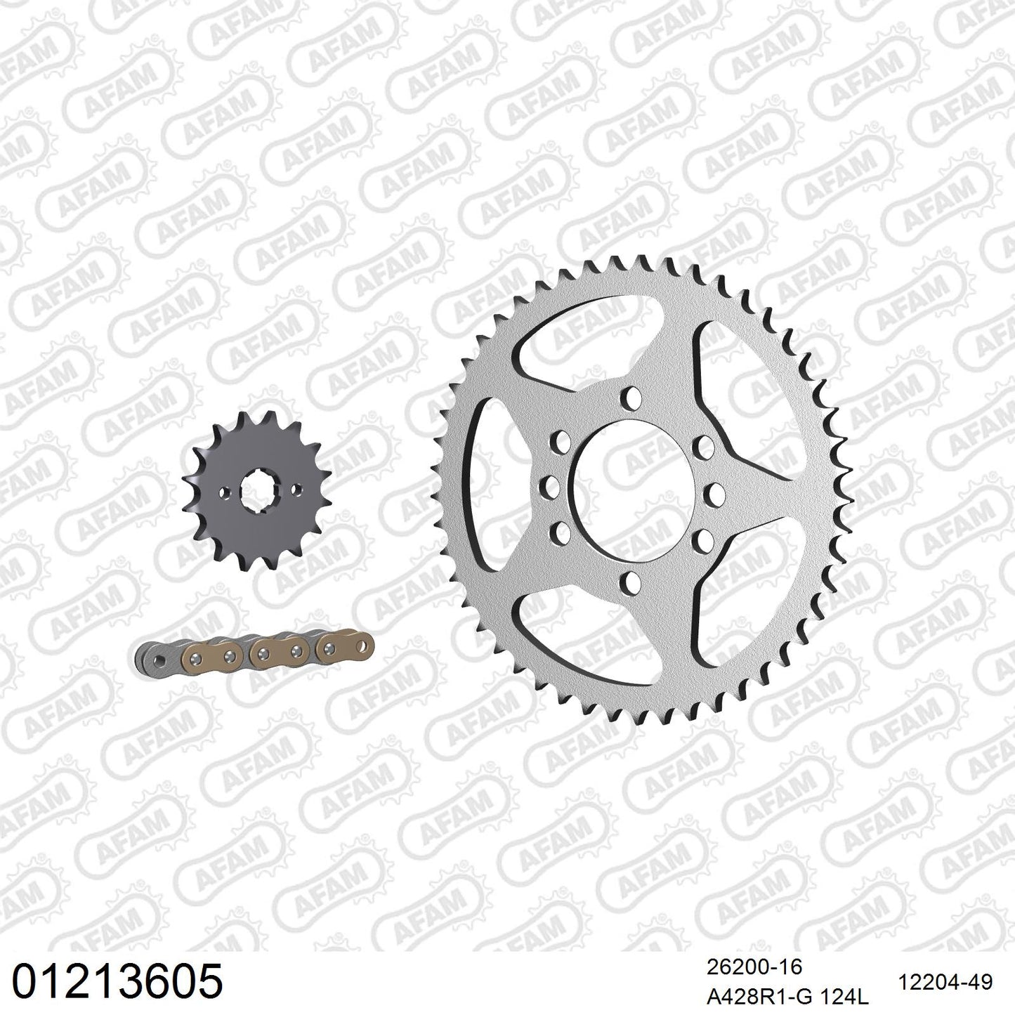 Pignon AFAM 26200 - 16 dents