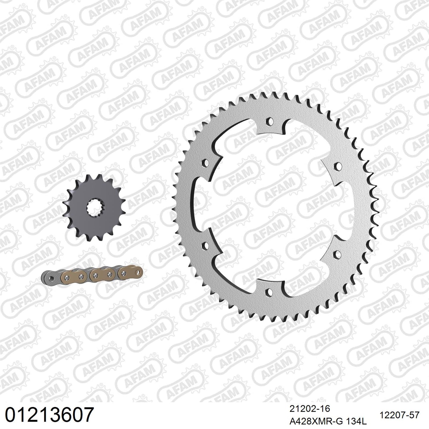 Pignon AFAM 21202 - 16 dents