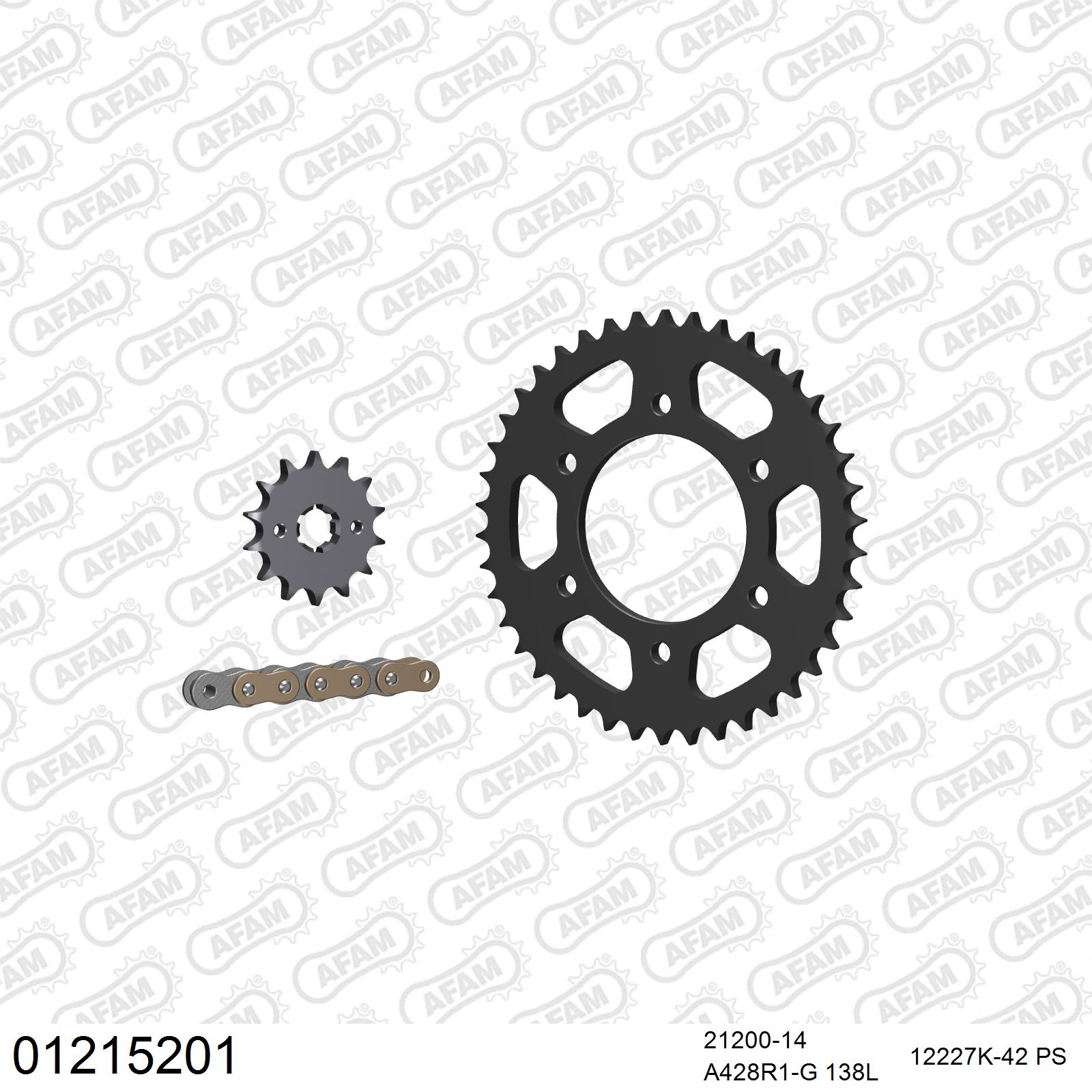 Chaîne AFAM 428 MX - 138 maillons