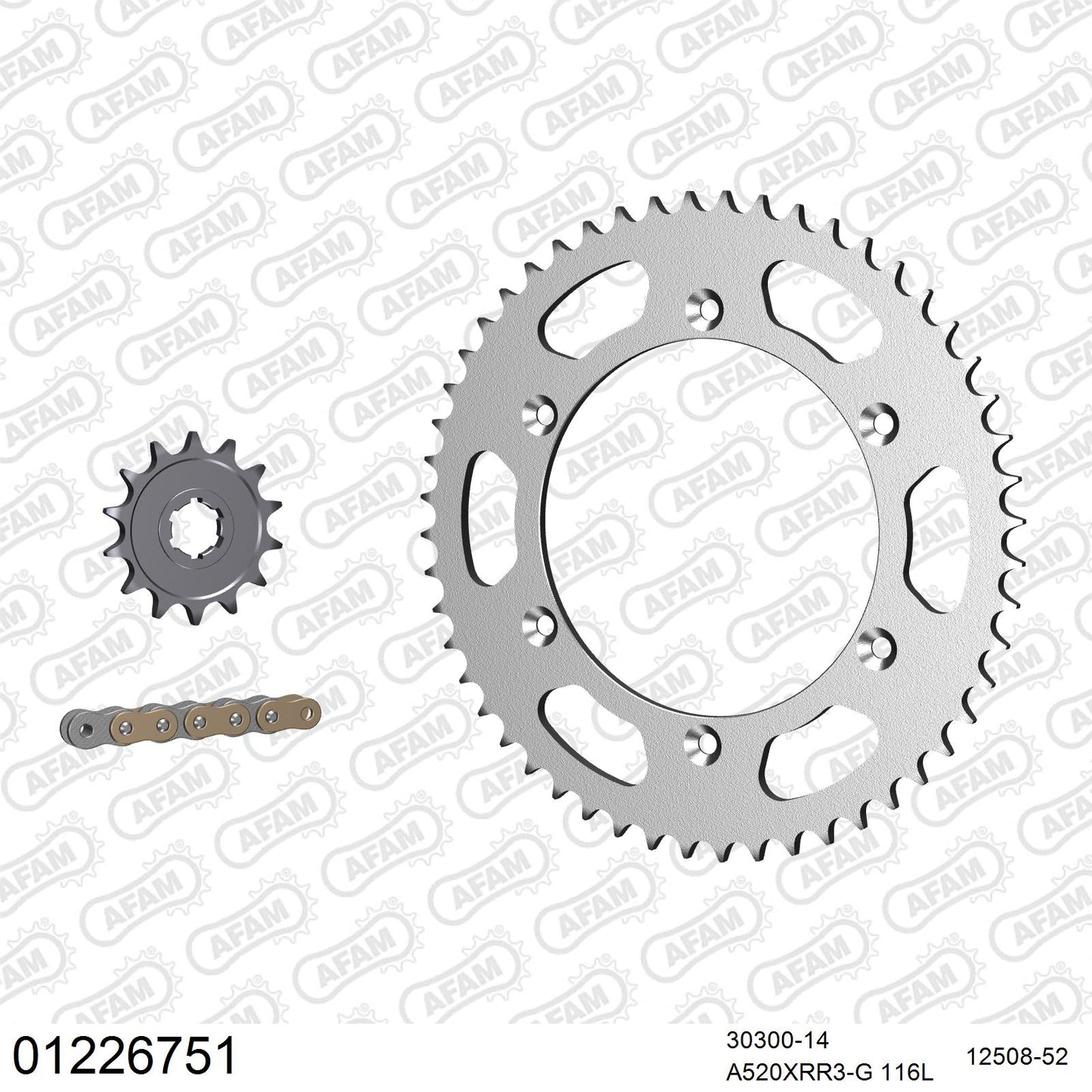 Pignon AFAM 30300 - 14 dents
