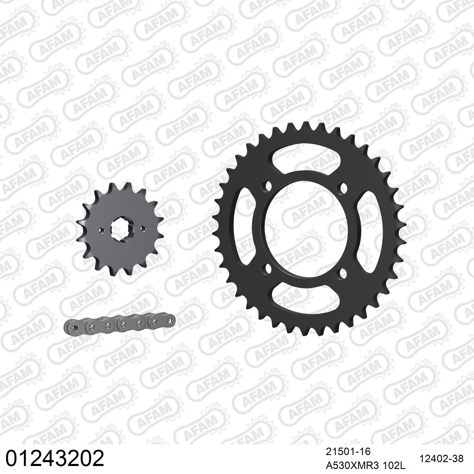 Pignon AFAM 21501 - 16 dents