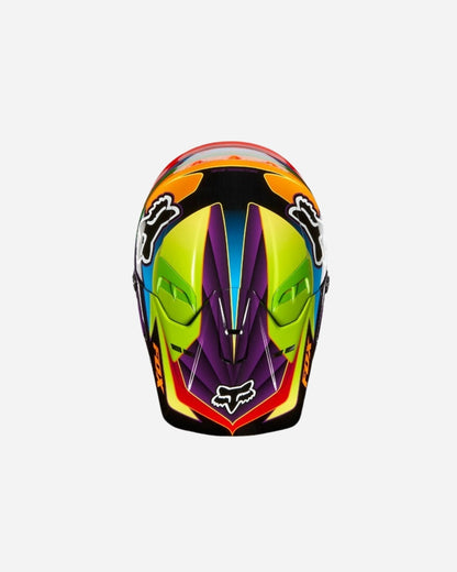Fox Racing V2 Rennhelm – Grün/Blau