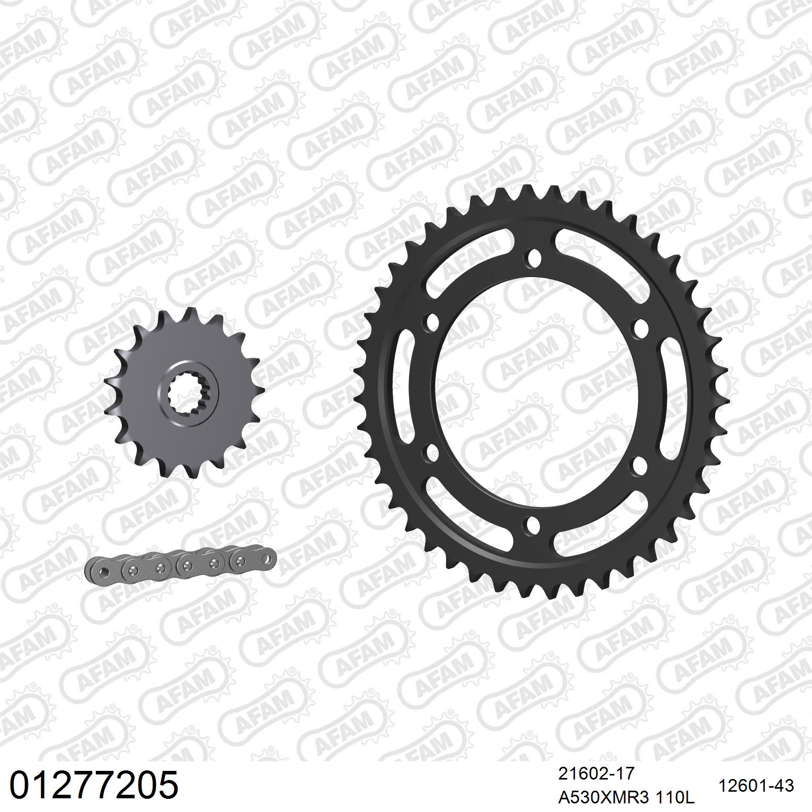 Pignon AFAM 21602 - 17 dents