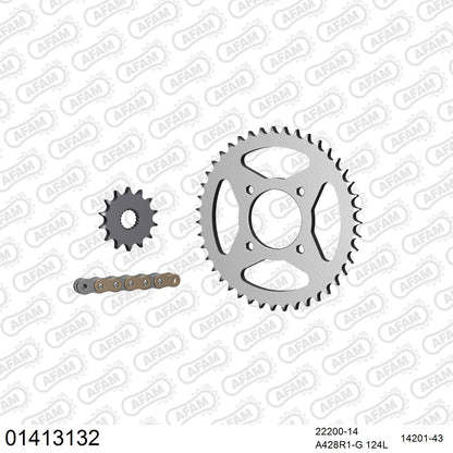Pignon AFAM 22200 - 14 dents