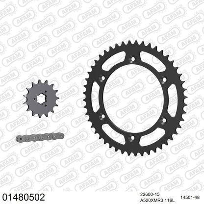 Pignon AFAM 22600 - 15 dents