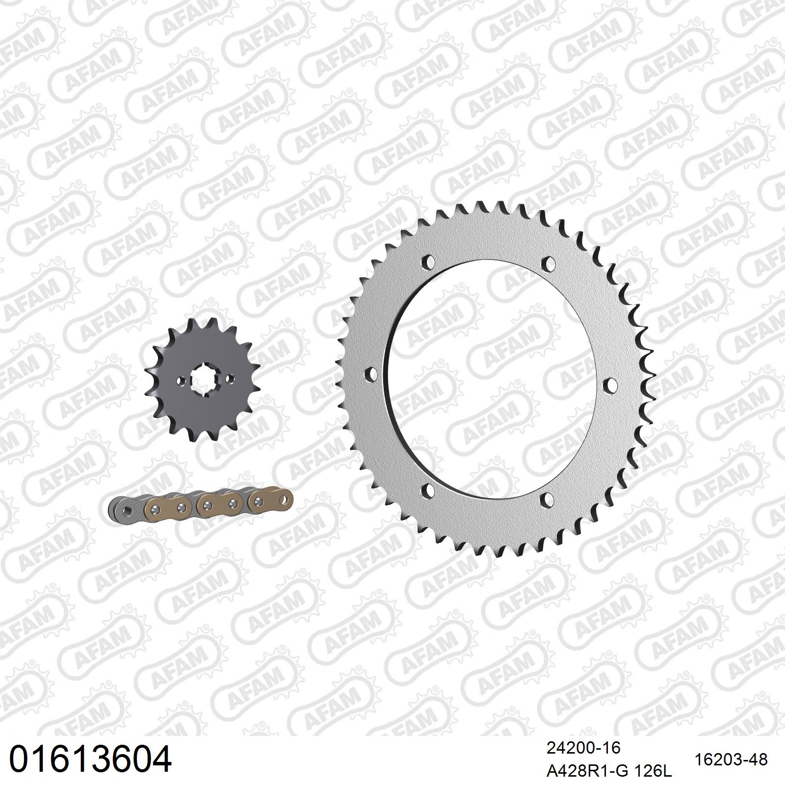 Pignon AFAM 24200 - 16 dents