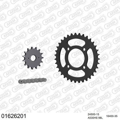 Pignon AFAM 24500 - 15 dents