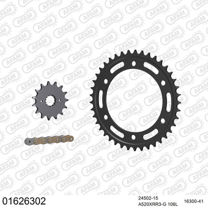 Pignon AFAM 24502 - 15 dents