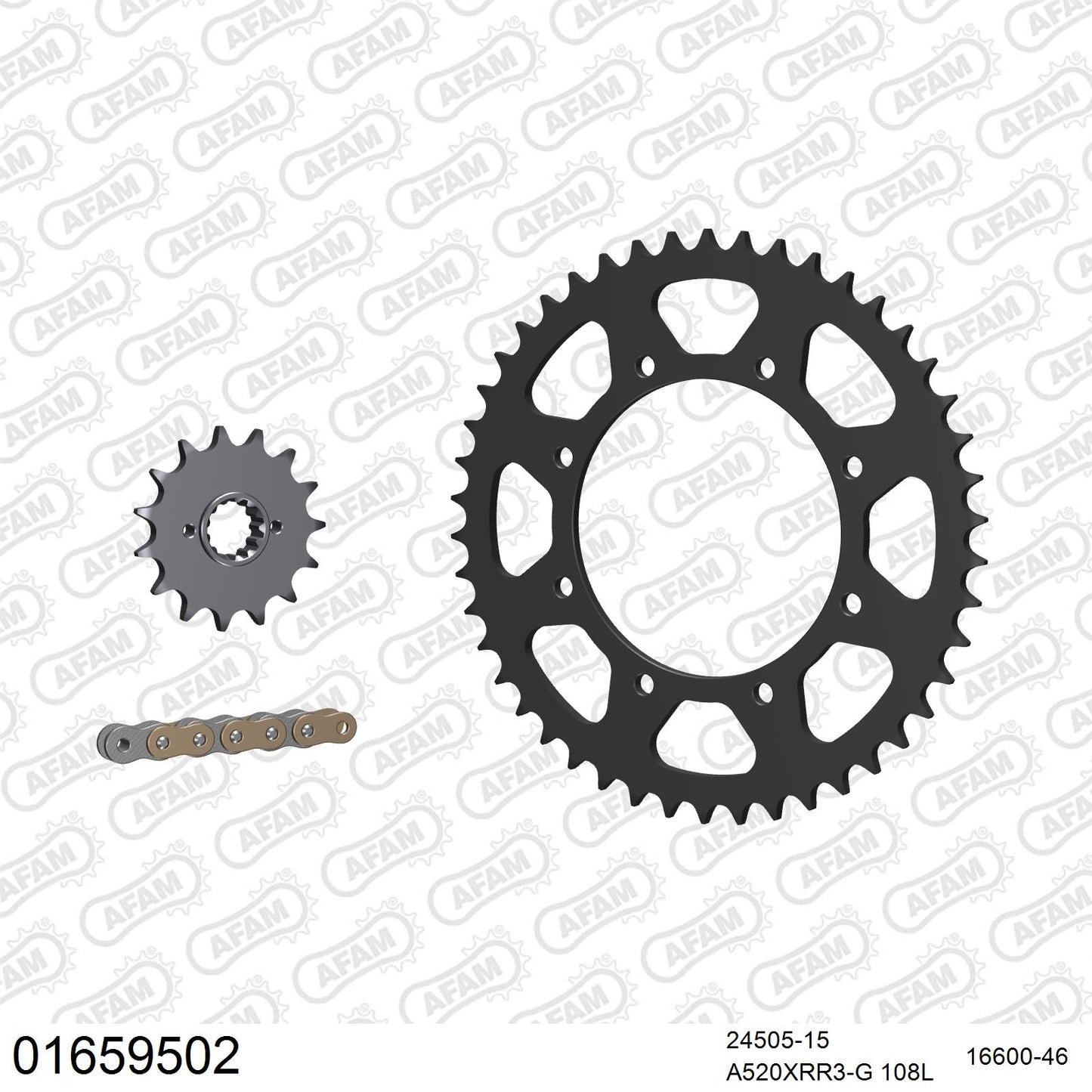 Pignon AFAM 24505 - 15 dents