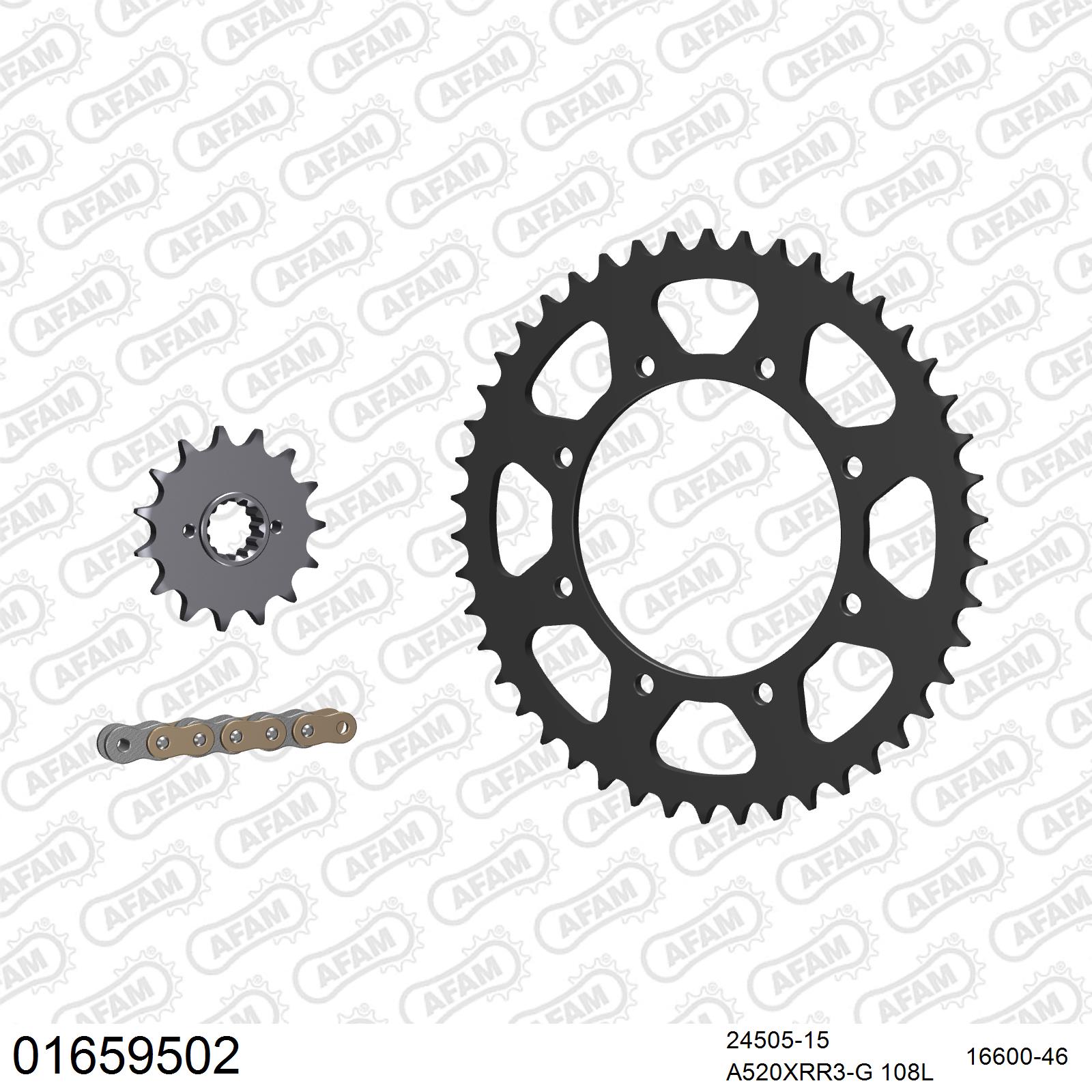 Pignon AFAM 24505 - 15 dents