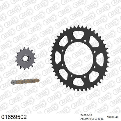 Pignon AFAM 24505 - 15 dents