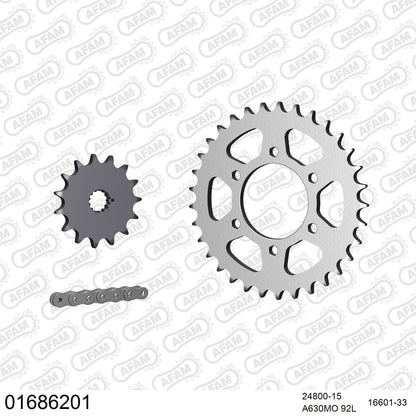 Pignon AFAM 24800 - 15 dents
