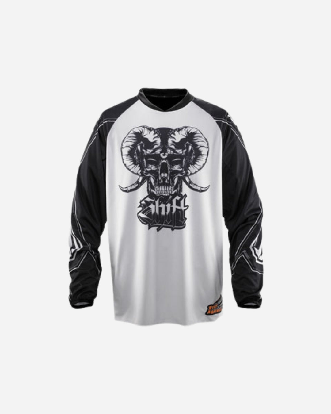 Maillot Shift Racing Strike - Noir/Blanc