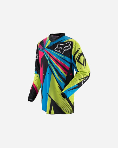 Maillot Fox Racing Undertow - Vert/Bleu