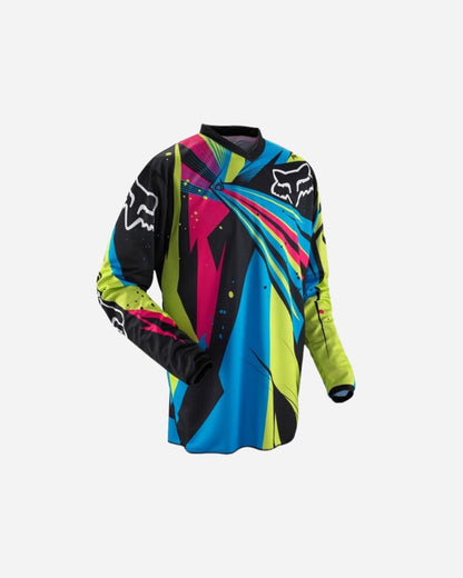 Maillot Fox Racing Undertow - Vert/Bleu