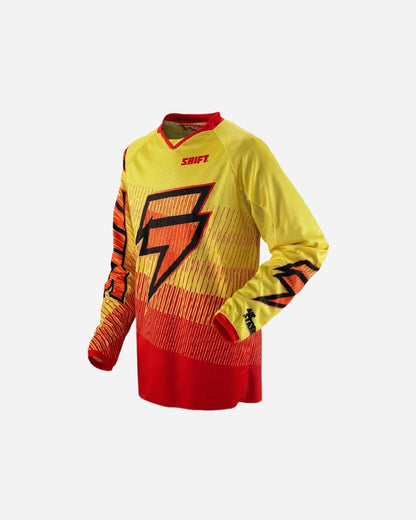 Maillot Shift Racing STR Ze - Rouge/Jaune