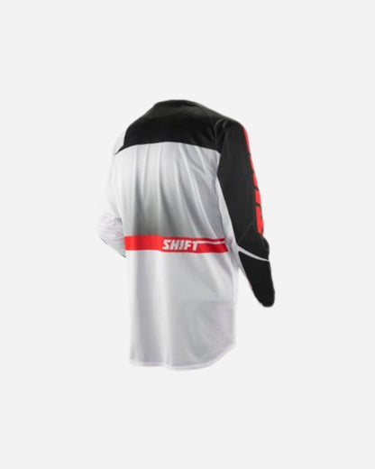 Maillot Shift Racing Replica - Blanc/Rouge