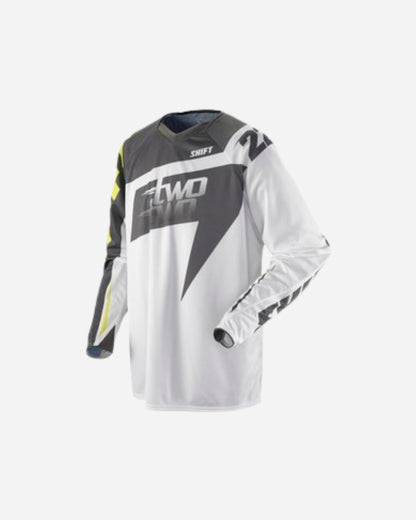 Maillot Shift Racing Replica - Blanc/Jaune