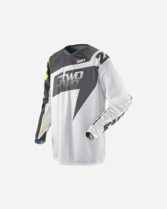 Maillot Shift Racing Replica - Blanc/Jaune