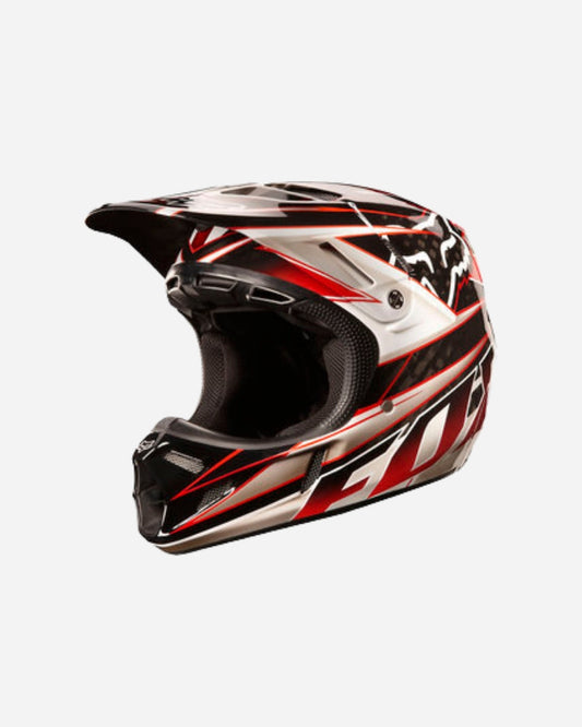 Casco Fox Racing V4 Race - Nero/Rosso