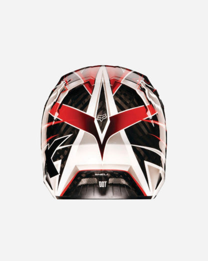 Fox Racing V4 Rennhelm – Schwarz/Rot