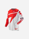 Maillot Shift Racing Faction SKYL - Rouge/Blanc