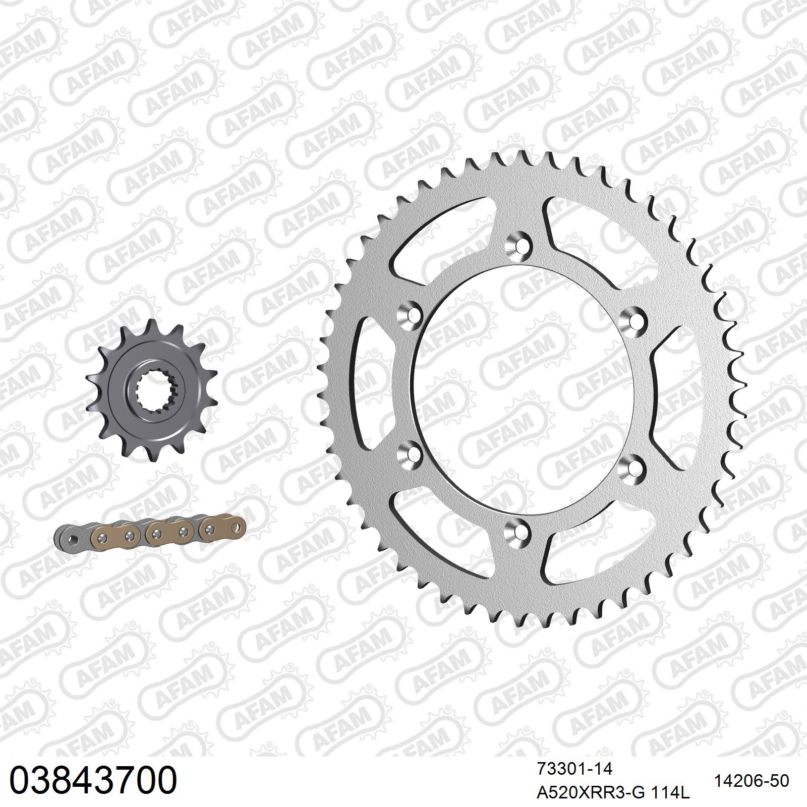 Pignon AFAM 73301 - 14 dents