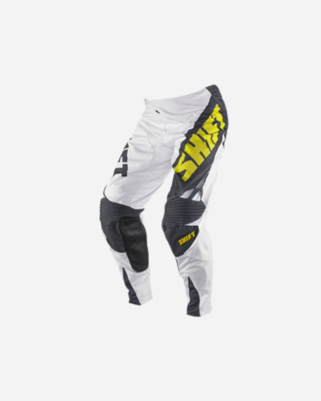 Shift Racing Replika-Hose – Weiß/Gelb