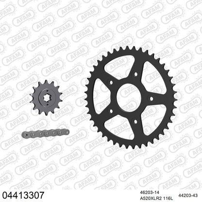 Pignon AFAM 46203 - 14 dents