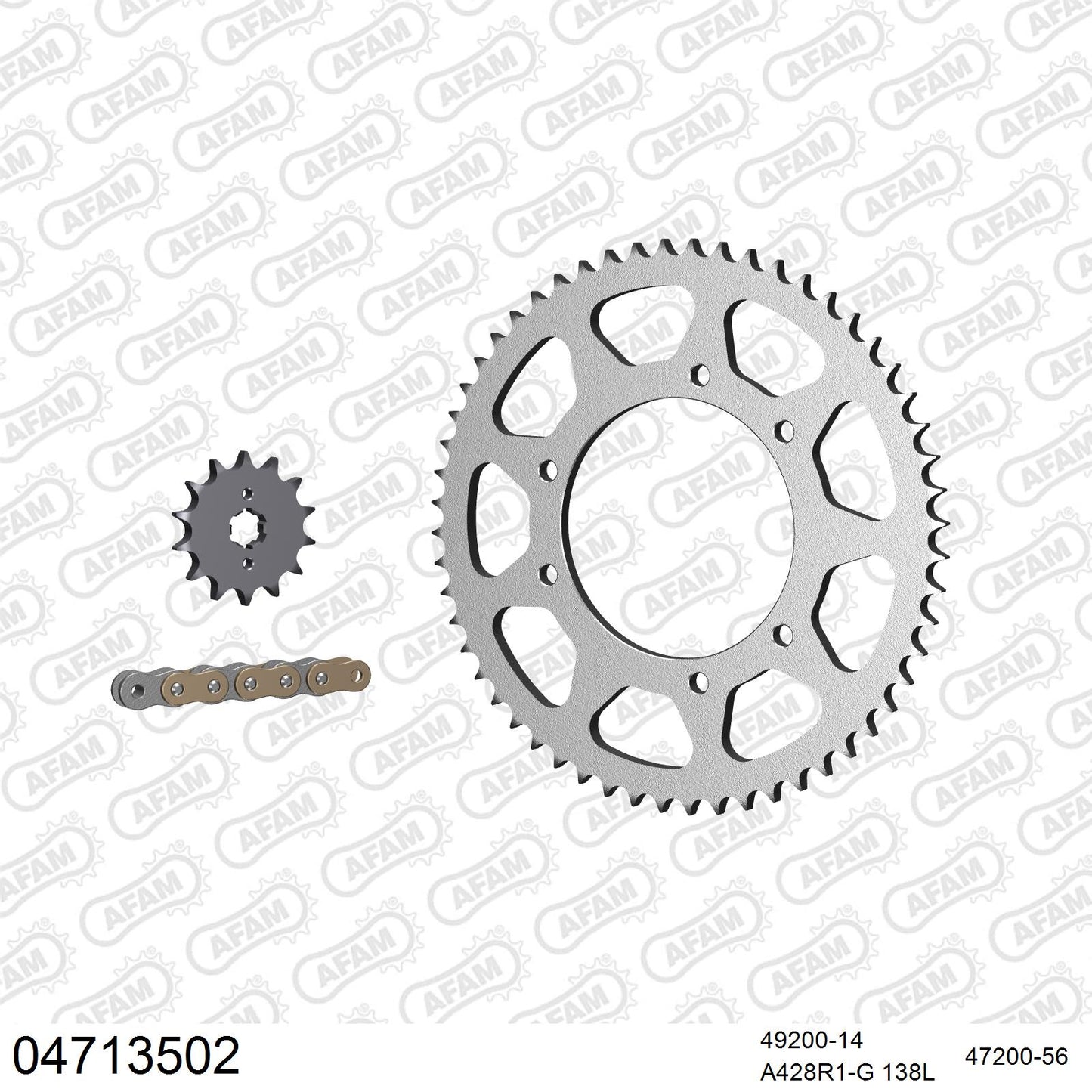 Pignon AFAM 49200 - 14 dents