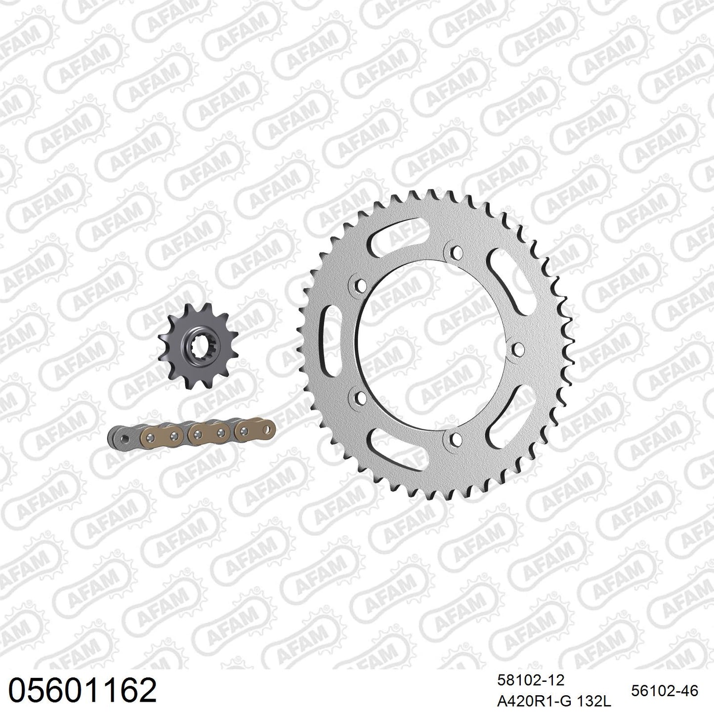 Pignon AFAM 58102 - 12 dents