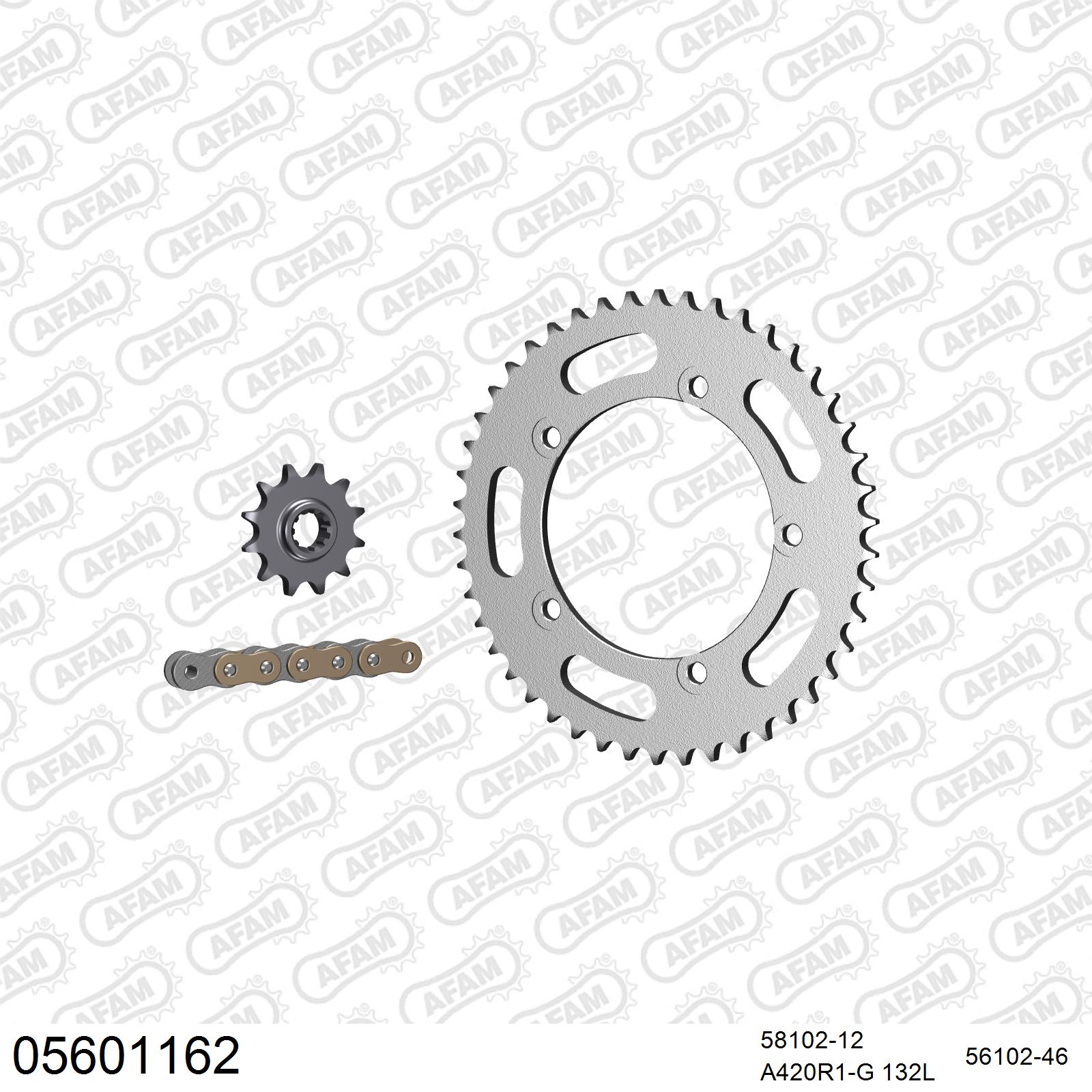 Pignon AFAM 58102 - 12 dents