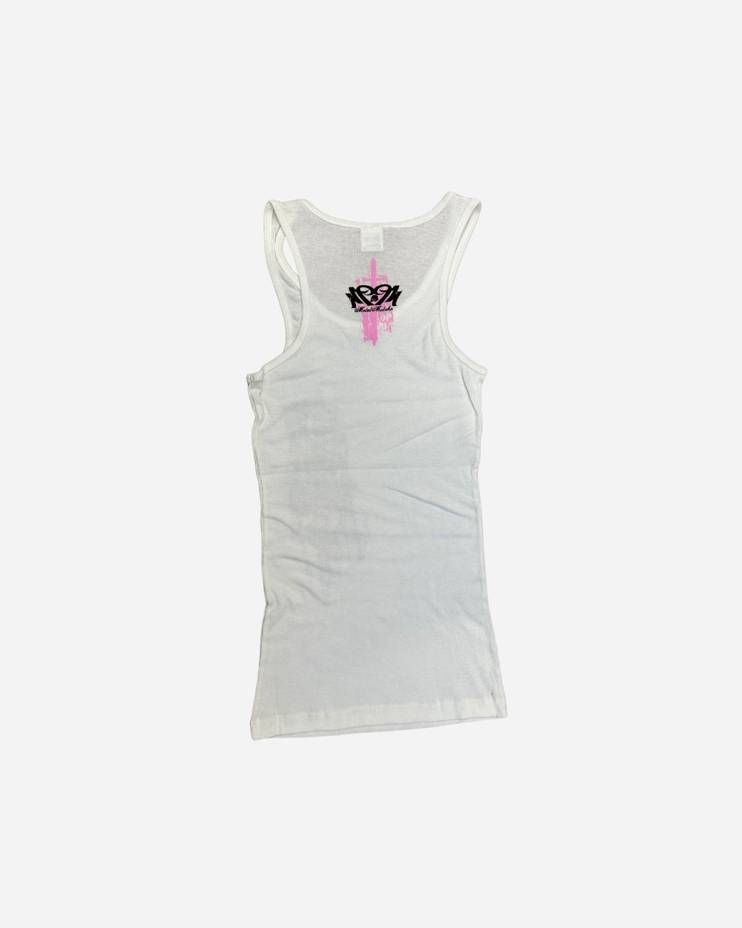Damen Tanktop Metal Mulisha Rattler - Weiss