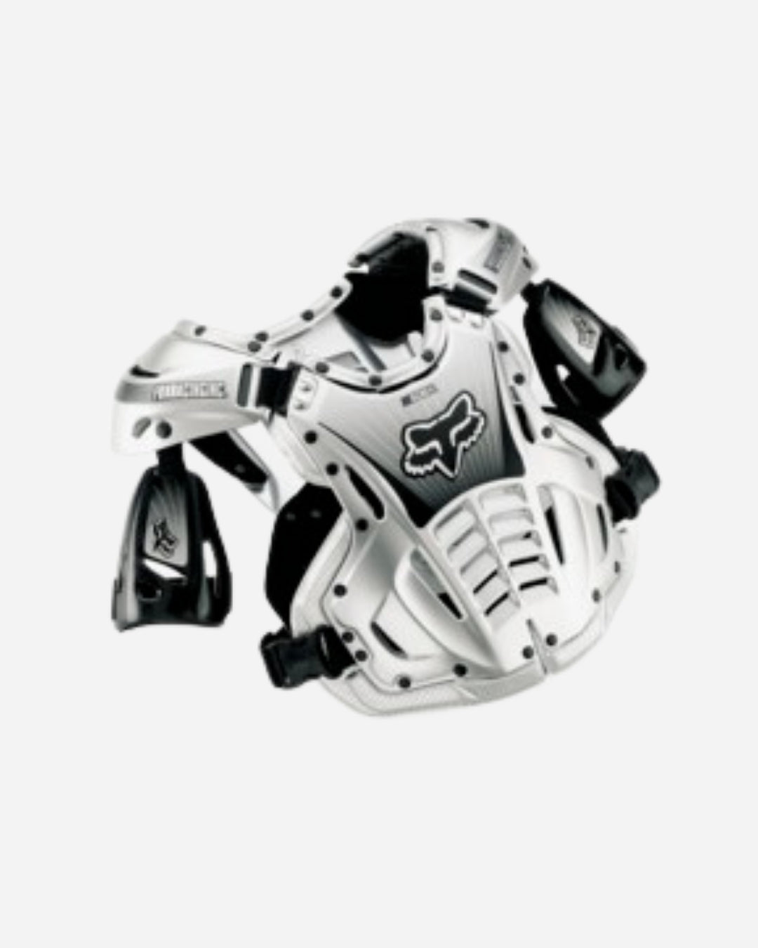 Plastron Fox Racing A-Frame - Argent