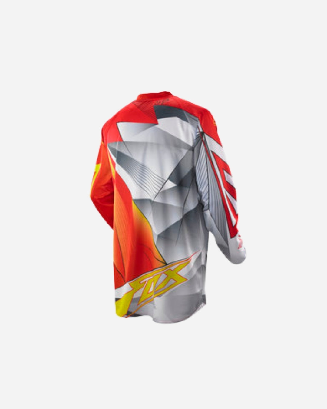 Maillot Fox Racing HC Radeon - Rouge/Jaune