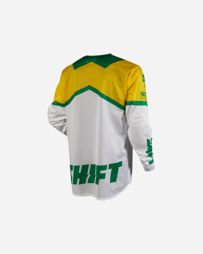 Maillot Shift Racing Faction MXON - Vert/Jaune